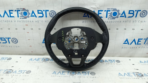 Ford Fusion mk5 17-20 steering wheel, black leather, scratches