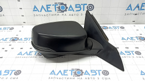 Right side mirror assembly for Honda Accord 2016-2017, 12 pins, turn signal, camera, black, POLYWAY