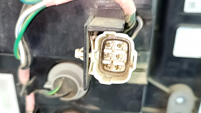 Right headlight for a 17-18 SJ Subaru Forester with wiring, broken glass, and a defective reflector.