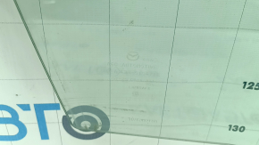 Front right door glass Mazda 6 18-21 triplex