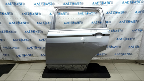 Bare rear left door VW Tiguan 18-24 silver LB7S, dents, bumps