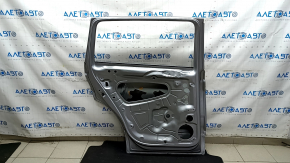 Bare rear left door VW Tiguan 18-24 silver LB7S, dents, bumps