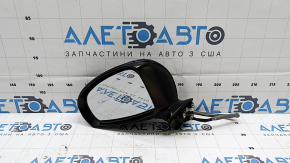 Left side mirror assembly for Toyota Prius 30 10-15, 5 pins, blue, scratches