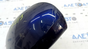 Left side mirror assembly for Toyota Prius 30 10-15, 5 pins, blue, scratches