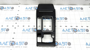 Mazda 6 center console trim (18-21) with automatic transmission, gloss black, scratches