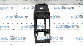 Mazda 6 center console trim (18-21) with automatic transmission, gloss black, scratches