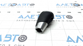 Mazda 6 14-21 automatic transmission knob, black leather