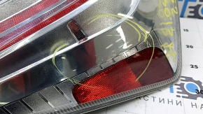 Right headlight for Toyota Prius 30 13-15, restyling, polished