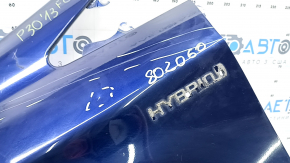 Front left fender Toyota Prius 30 13-15 blue 8S6, dents, scratches