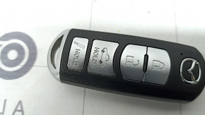 Smart key Mazda 6 14-20 4 buttons, worn out