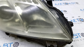 Toyota Prius 30 13-15 front right headlight, bare, restyling, halogen, polishable, fogged glass