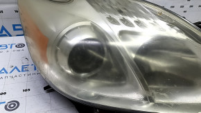 Toyota Prius 30 13-15 front right headlight, bare, restyling, halogen, polishable, fogged glass