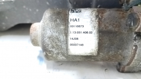 Rear differential gearbox Audi A3 8V 15-20 4d, 5d, with computer, 91k torn silent block