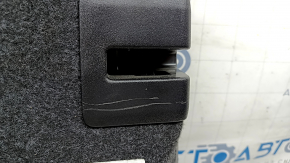 Rear row of seats, upper part, right, Ford Fusion mk5 17-20, black leather, scratches
