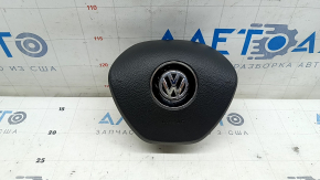Black steering wheel airbag for the driver's side of the VW Tiguan 18-21