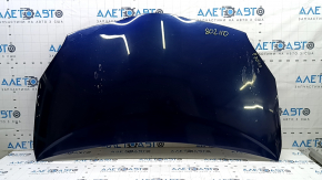 Naked hood of Toyota Prius 30 10-15 blue 8S6, aluminum, peeling varnish