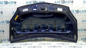 Naked hood of Toyota Prius 30 10-15 blue 8S6, aluminum, peeling varnish