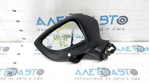 Left side mirror assembly for Mazda 6 17-21, 6 pins, turn signal, heated, BSM, graphite