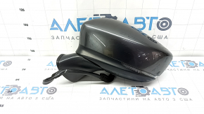Left side mirror assembly for Mazda 6 17-21, 6 pins, turn signal, heated, BSM, graphite