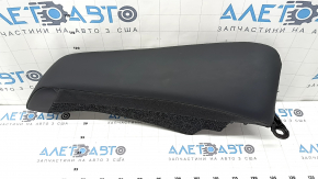Left rear seat side panel for Mazda 6 18-21, black leather, gray stitching