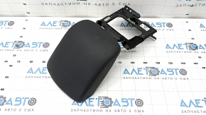 Mazda 6 18-21 armrest, black leather, gray stitching, bumpers
