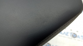 Mazda 6 18-21 armrest, black leather, gray stitching, bumpers