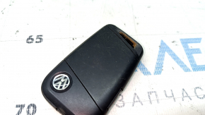 VW Tiguan 18-20 keyless 5-button key, type 2, scratches