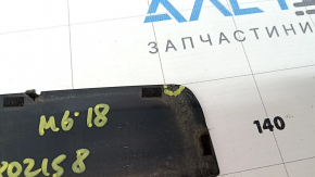 Mazda 6 18-21 trunk lid license plate light bar for camera, broken mount