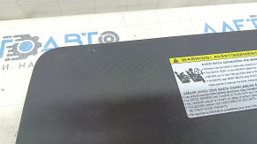Left sun visor for VW Tiguan 18-24, black, no hook, crack in mount, needs cleaning