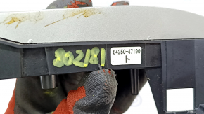Left steering wheel control buttons for Toyota Prius 30 10-15 type 2 without voice button, scratches