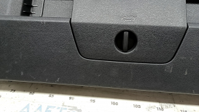 Lower tailgate trim for VW Tiguan 18-24 electric doors, black, scratches