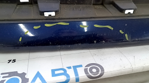 Front bumper bare Toyota Prius 30 13-15 rest blue, pressed, scratches
