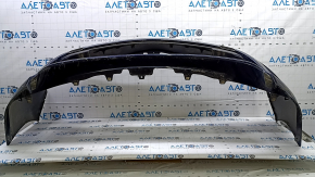 Front bumper bare Toyota Prius 30 13-15 rest blue, pressed, scratches