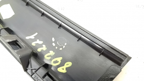 Rear left side door trim for VW Tiguan 18-24, gloss black, broken guides, broken mount, scratches, glue