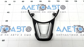 Mazda 6 17-21 black and chrome steering wheel cover