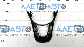 Mazda 6 17-21 black and chrome steering wheel cover