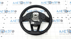 Naked steering wheel Mazda 6 17-21 black leather, with rear pad, scratches