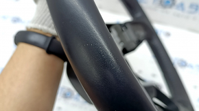 Naked steering wheel Mazda 6 17-21 black leather, with rear pad, scratches