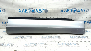 Lower front right door trim VW Tiguan 18-22, gloss black molding, R-Line, worn