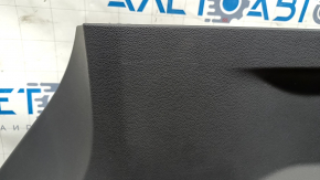 Right arch trim for VW Tiguan 18-24, black, 2 rows, scratches, dry cleanable