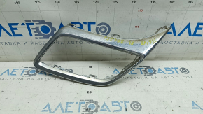 Left muffler trim for VW Tiguan 18-21, chrome, scratches