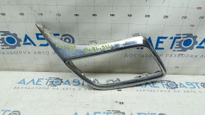 Right muffler trim for VW Tiguan 18-21, chrome, scratches