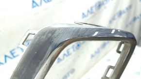Right muffler trim for VW Tiguan 18-21, chrome, scratches