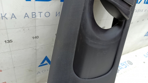 Right upper center pillar trim for VW Tiguan 18-24, black, scratches