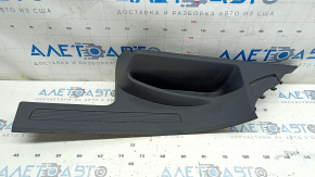 Rear left door sill plate for VW Tiguan 18-24, black, type 2, scratched