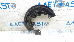 Front left brake disc cover for Fiat 500 12-17 with red caliper