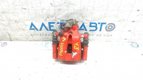 Rear left caliper assembly for Fiat 500 12-19 red
