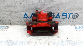 Front left caliper assembly for Fiat 500 12-19 red