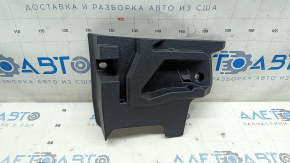 Right trunk floor bracket for VW Tiguan 18-24, black, scratches