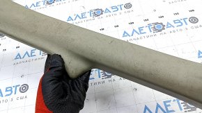 Rear left door sill trim for Toyota Prius 30 10-15, beige, worn
